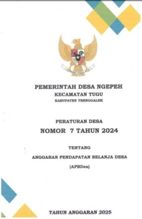 PERATURAN DESA NOMOR 7 TAHUN 2024 TENTANG APBDES TAHUN ANGGRAN 2025